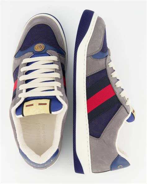 gucci sneaker herren blau|gucci diamond sneakers.